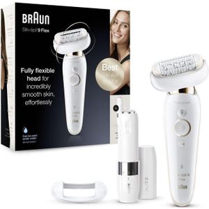 Braun Silk-épil 9 Flex 9005 40 pincetten Goud, Wit