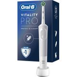 Oral-B Vitality Pro Volwassene Roterende-oscillerende Tandenborstel Grij - Wit