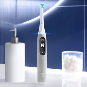 Oral B iO 6S Volwassene Vibrerende tandenborstel Grijs, Wit