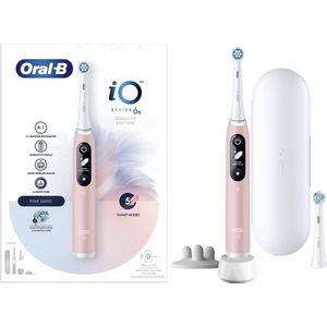 Oral-B iO 6S Volwassene Vibrerende tandenborstel Roze, Wit