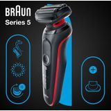 Braun - Series 5 - Elektrisch Scheerapparaat - Waterbestendig - EasyClean Systeem