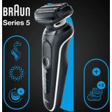 Braun - Series 5 51-W1600s - Elektrisch Scheerapparaat - Zwart - 1 st