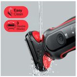 Braun Series 5 Elektrisch Scheerapparaat - Rood - Voor Mannen