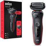 Braun Series 5 Elektrisch Scheerapparaat - Rood - Voor Mannen