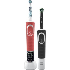 Oral-B tandenborstel Vitality Kids D100 Star Wars + D103 rood