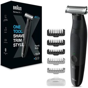Braun Series X Baardtrimmer - Elektrisch Scheerapparaat Mannen - Lichaamsverzorging Voor Manscaping