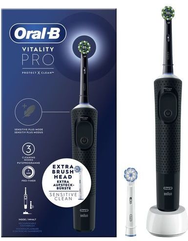 Oral-B Vitality Pro Volwassene Roterende-oscillerende tandenborstel Zwart