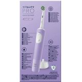 Oral-B - Vitality Pro - Elektrische Tandenborstel - Paars - 3D Technologie