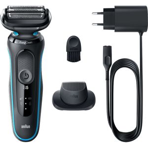 Braun Series 5 51-M1200s scheerapparaat Scheerapparaat met scheerblad Trimmer Zwart, Blauw