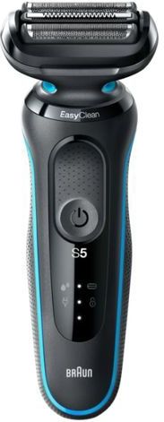 Braun - 51-M4500CS - Elektrisch Scheerapparaat - Zwart/Blauw - Oplaadbaar