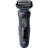 Braun - Series 5 - Elektrisch Scheerapparaat - Blauw - 100% Waterdicht