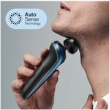 Braun Series 6 61-B1000s - Elektrisch Scheerapparaat Mannen - Blauw