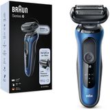 Braun Series 6 61-B1000s - Elektrisch Scheerapparaat Mannen - Blauw
