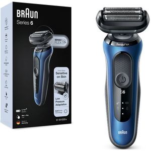 Braun Series 6 61-B1000s - Elektrisch Scheerapparaat Mannen - Blauw