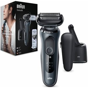 Braun Series 6 61-N7000cc - Elektrisch Scheerapparaat Mannen - Met SmartCare Center - Grijs