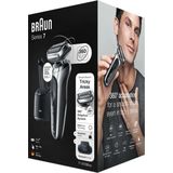 Braun - Series 7 71-S7200cc - Scheerapparaat - Zwart, Zilver - Lithium-Ion