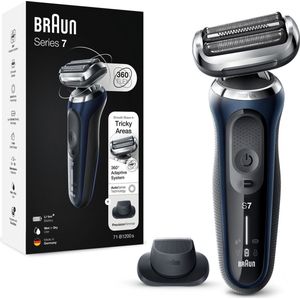 Braun Series 7 71-B1200s - Elektrisch Scheerapparaat Mannen - Met Precisietrimmer - Blauw