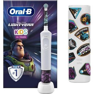 Oral-B Vitality D100 Kind Roterende tandenborstel Meerkleurig