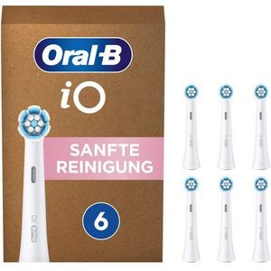 Oral-B iO Gentle Care Witte Opzetborstels Voor Tandenborstel - 6 stuks - Opzetstukjes Tandenborstel Oral B