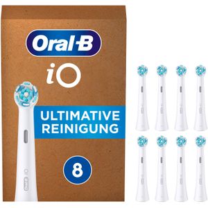 Oral-B iO Ultimate Clean - Opzetborstels Voor Tandenborstel - Verpakking Van 8