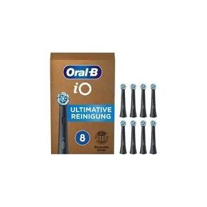 Oral-B iO Ultimate Clean - Vervanging Voor Elektrische Tandenborstel - 8 Eenheden - Zwart