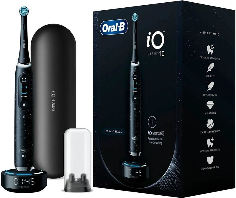 Oral-b Io Series 10 Elektrische Tandenborstel Zilver One Size / EU Plug 220V