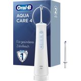 Oral-B - Aquacare 4 - Elektrische Tandenborstel - Oxyjet Technologie - Wit