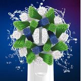 Oral-B - CrossAction Opzetborstel - Verpakking Van 3 Stuks - CleanMaximiser-technologie