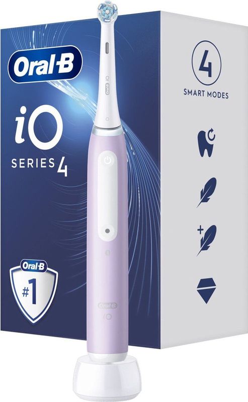 Oral-B iO Series 4 Volwassene Vibrerende tandenborstel Lavendel