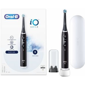 Oral B iO 6N - SMILE Black Lava Elektrische Tandenborstel Ontworpen Door Braun