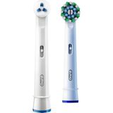 Oral-B - PRO Series - Opzetborstels - 1x Cross Action + 1x Interspace
