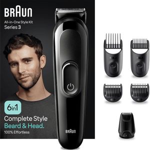 Braun Series 3 MGK3420 - Multigroomer - 6-in-1 Baardtrimmer Set