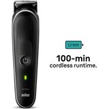 Braun - MGK5440 - All-in-One Style Kit - Zwart - Waterdicht - 10-in-1