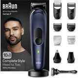 Braun Series 7 MGK7410 -Multigroomer - 10-in-1 Baadtrimmer Set