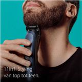 Braun - MGK7450 - Multigroomer - 11-in-1 - Zwart - Waterbestendig