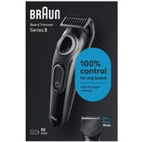 BRAUN - Baardtrimmer BT3400 - Ontharingsapparaat - Zwart - Kunststof