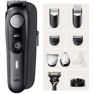 Braun - BeardTrimmer 9 BT9421 - Baardtrimmer - Zwart - 40 Lengte Stappen - Batterij/Accu