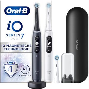 Oral-B iO 7 - Elektrische Tandenborstels - Zwart en Wit