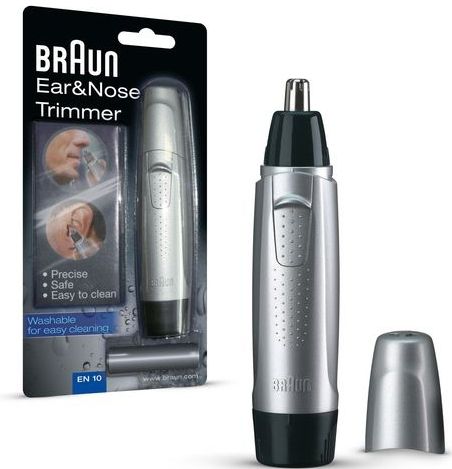 Braun EN 10 - Oortrimmer - Zwart - Kunststof - Efficiënte Ontharing