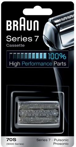 Braun - Series 7 70S - Reservekop Cassette - Zilver