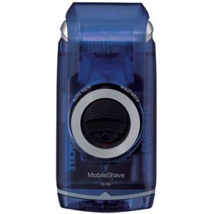 Braun - MobileShave - Ontharingsapparaat - Zwart/Blauw - RVS