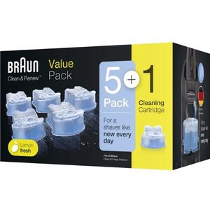 Braun Clean & Renew 5+1 Cartridges