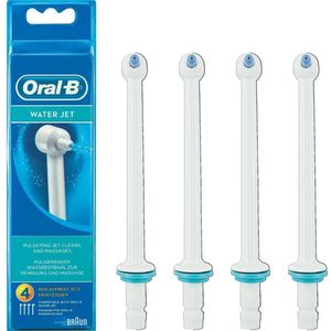 Braun Oral-B Waterjet - 4x opzetspuitstukken monddouche MD31 - pulserende waterstraal reiniger - 4x opzetstuk