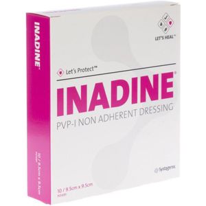 Inadine 9,5x9,5cm 10 stuks