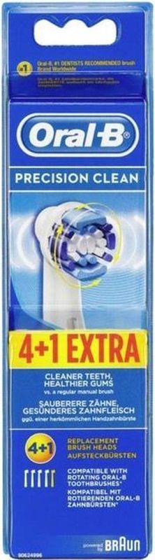 Oral-B Opzetborstel Precision Clean - 4 + 1 Extra