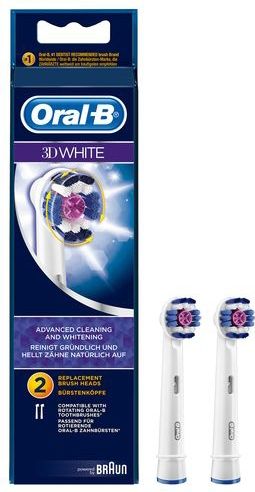 Oral-B 3D White Opzetborstels - 2 stuks