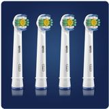 Oral-B 3D Wit - Opzetborstels - 4 Stuks
