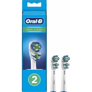 Oral-B Dual Clean - Opzetborstels - 2 stuks