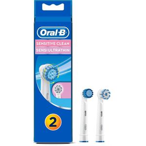 Oral-B 1x Sensitive Clean & 1x Sensi Ultrathin Opzetborstels