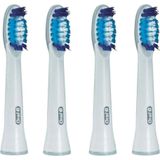 Oral-B Pulsonic SR32-4 - Opzetborstels - 4 stuks - Wit